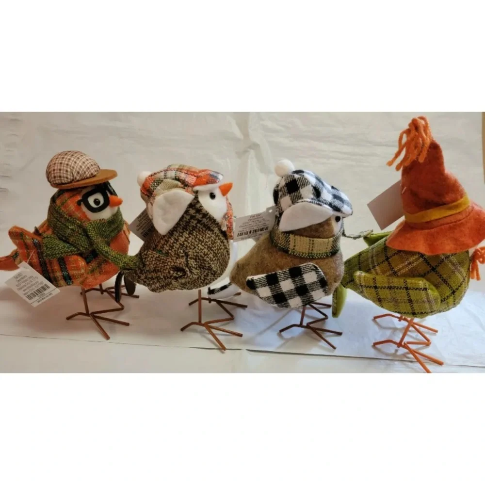 4 - Hobby Lobby Fall Autumn Harvest Fabric Birds